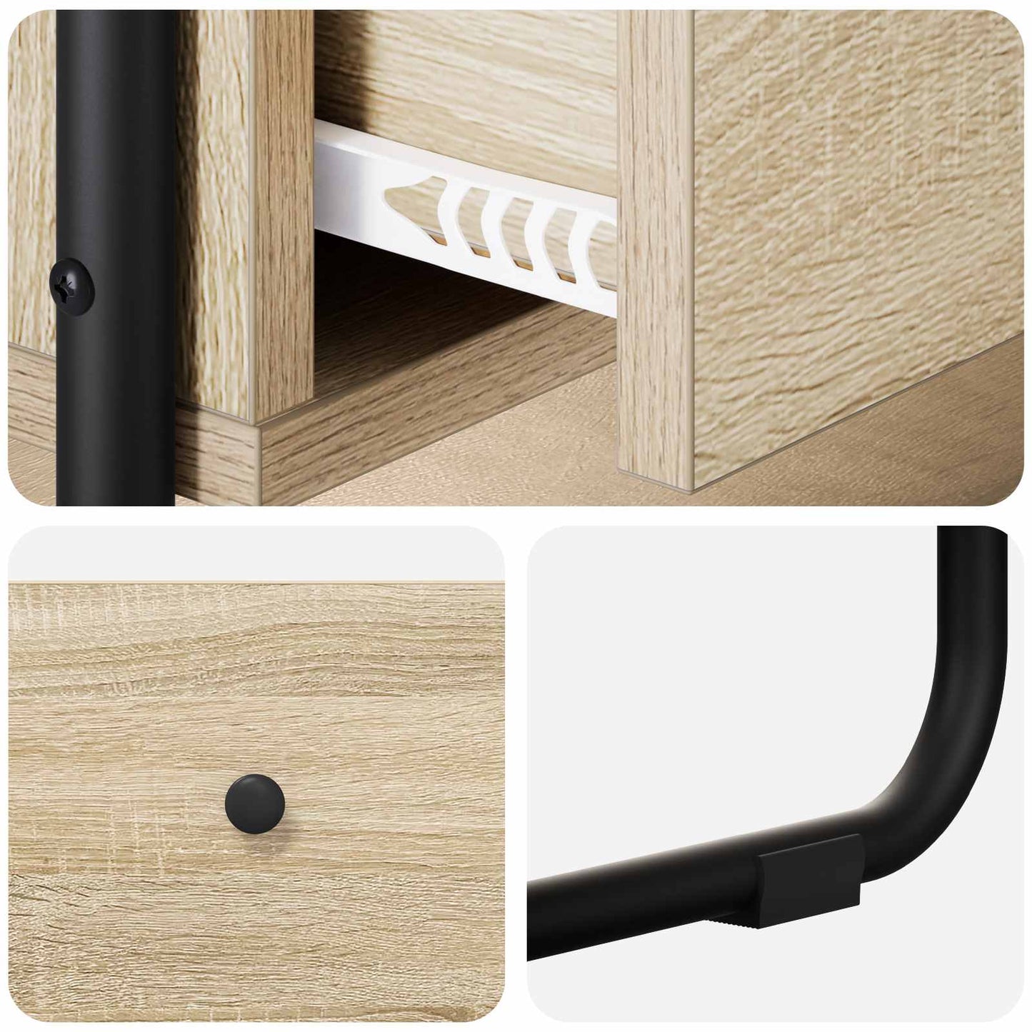 Console Table Sonoma Oak 100 x 40 x 75 cm Engineered Wood