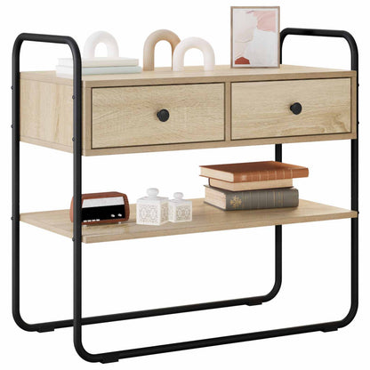 Console Table Sonoma Oak 100 x 40 x 75 cm Engineered Wood