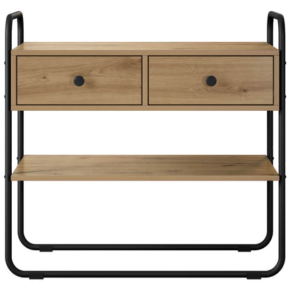 Console Table Artisan Oak 100 x 40 x 75 cm Engineered Wood