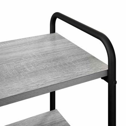 Console Table Grey Sonoma 80 x 35 x 75 cm Engineered Wood