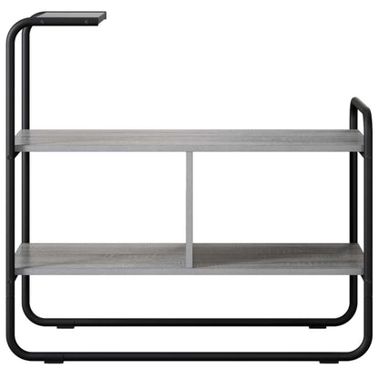 Console Table Grey Sonoma 80 x 35 x 75 cm Engineered Wood