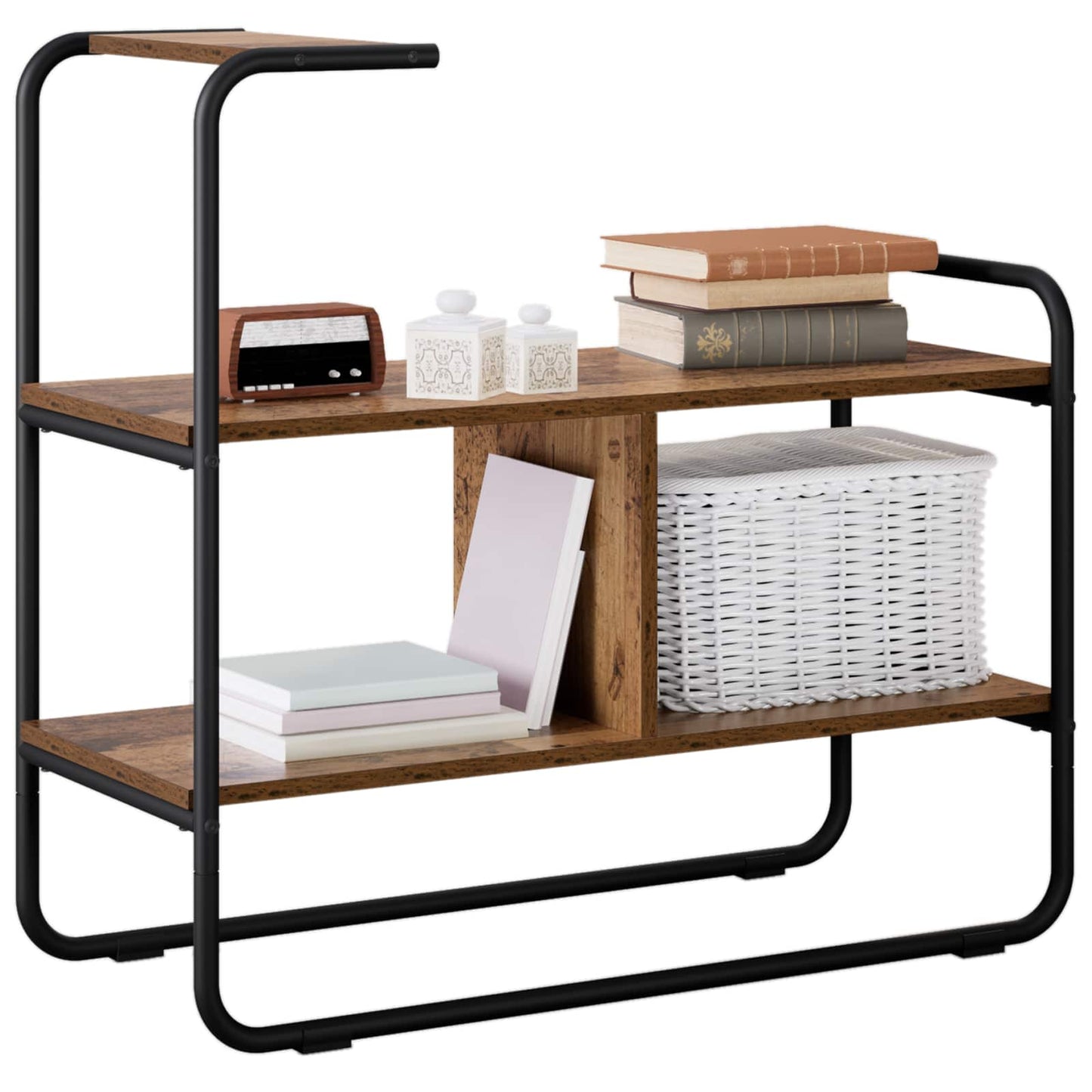 Console Table Old Wood 80 x 35 x 75 cm Engineered Wood