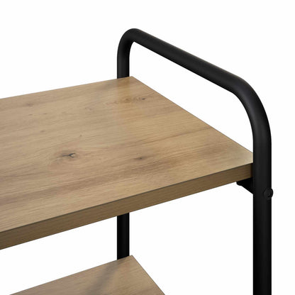 Console Table Artisan Oak 80 x 35 x 75 cm Engineered Wood