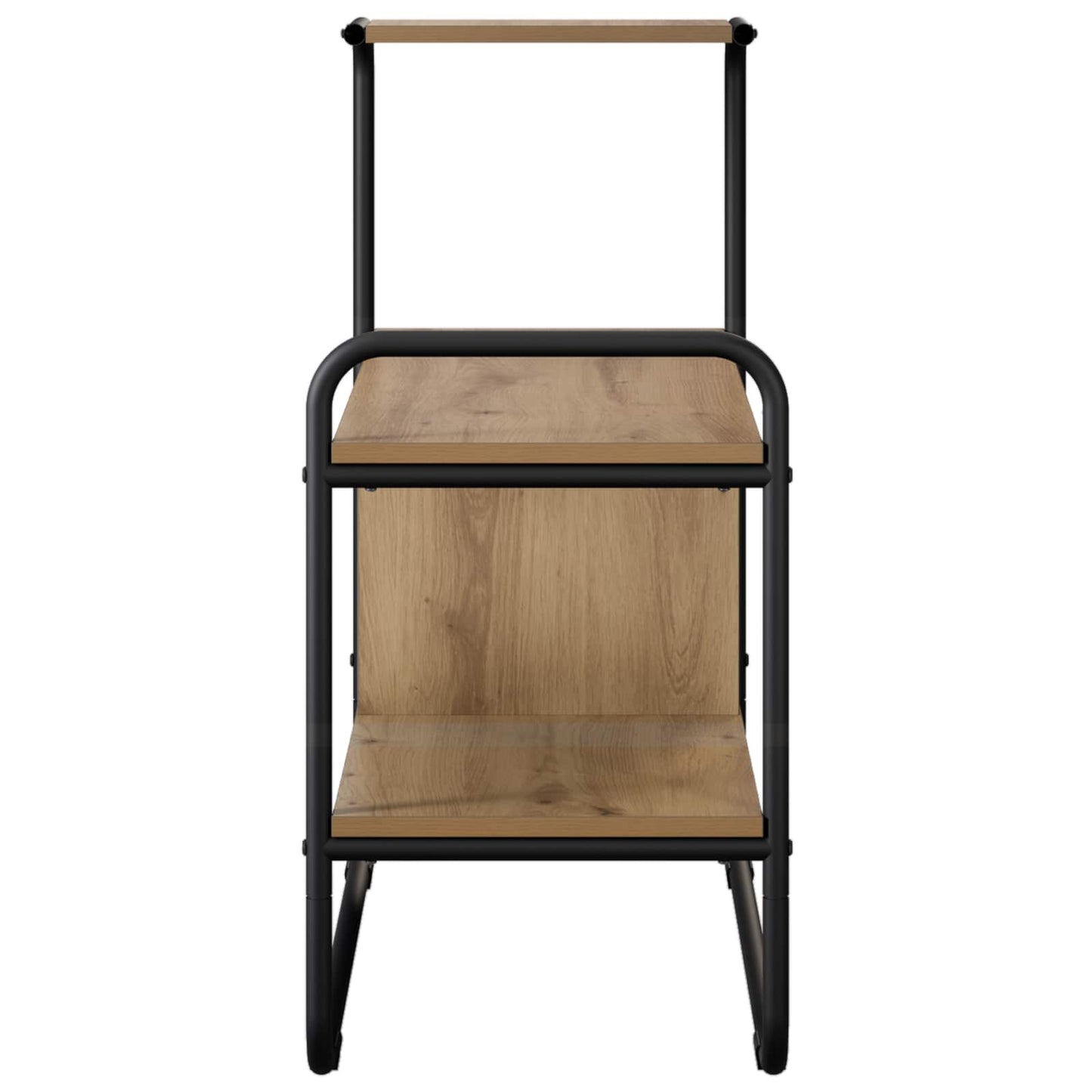 Console Table Artisan Oak 80 x 35 x 75 cm Engineered Wood