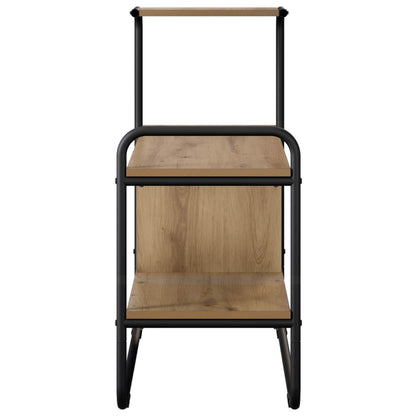 Console Table Artisan Oak 80 x 35 x 75 cm Engineered Wood
