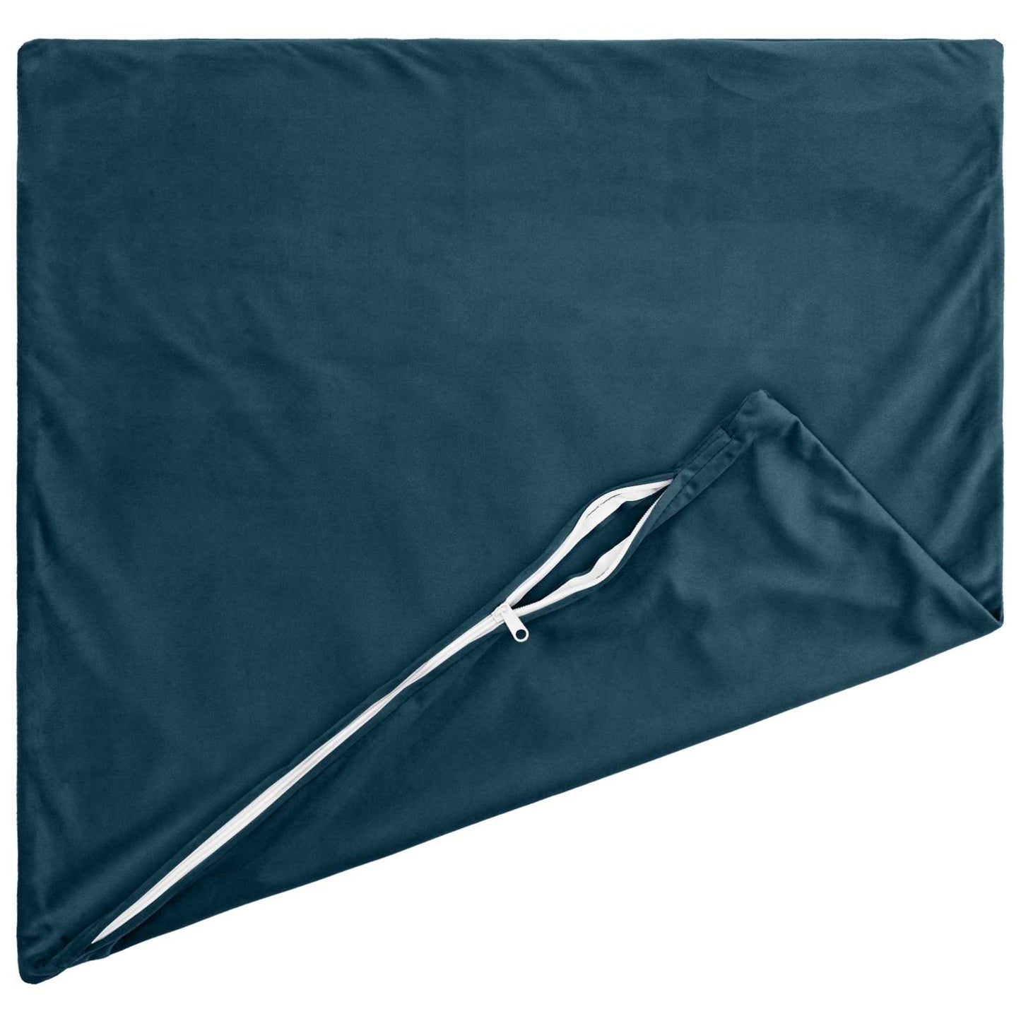 Cushion Cover 6 pcs HEERLEN Blue 30 x 30 cm Velvet
