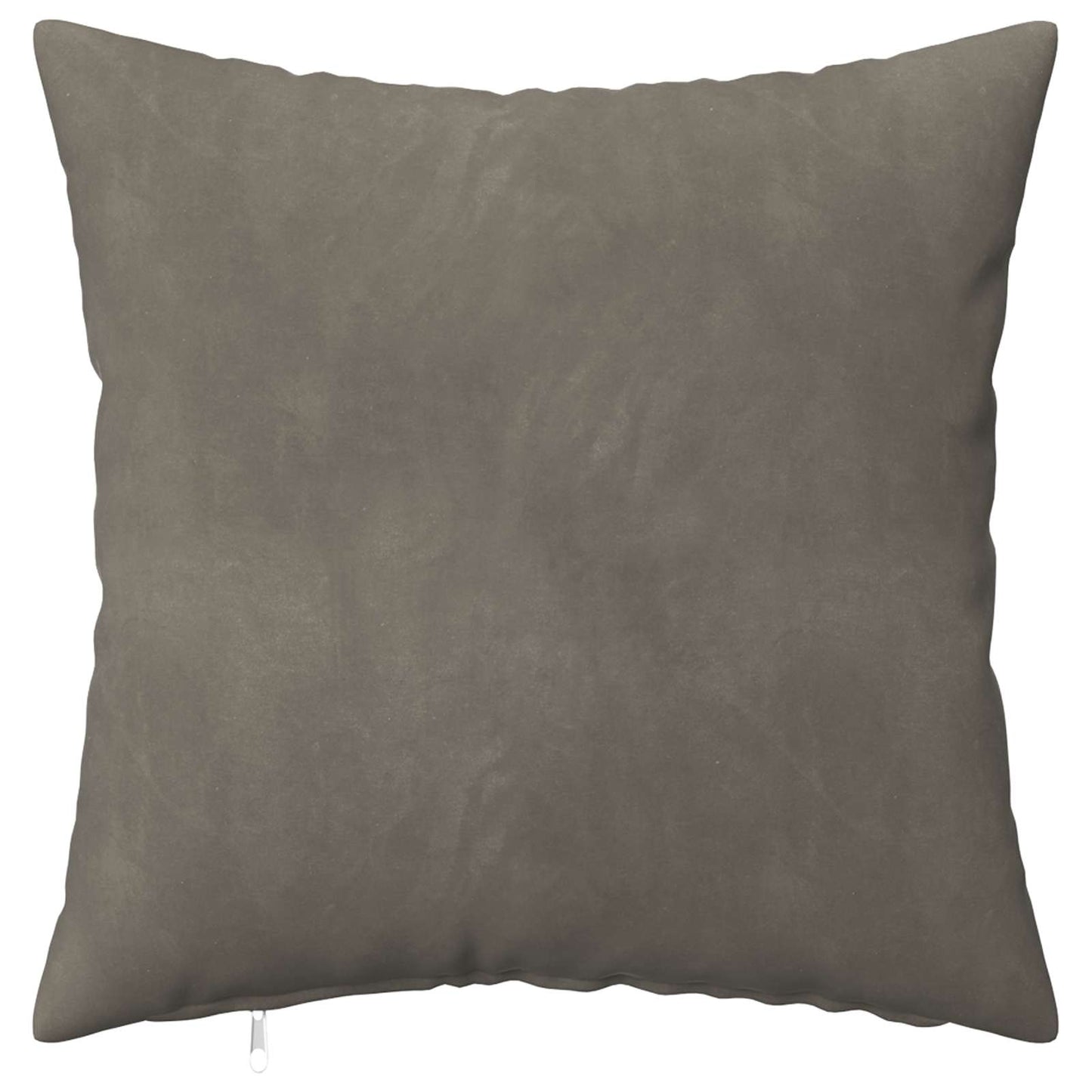 Cushion Cover 2 pcs HEERLEN Light Grey 30 x 30 cm Velvet