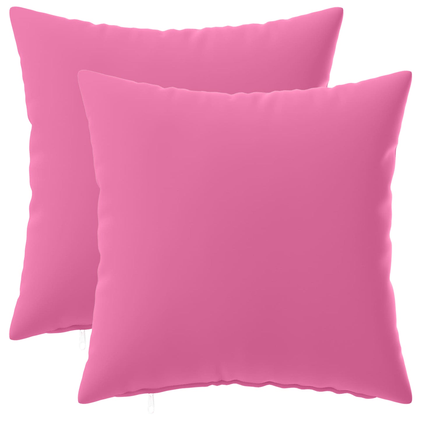 Cushion Cover 2 pcs HEERLEN Pink 30 x 30 cm Polyester