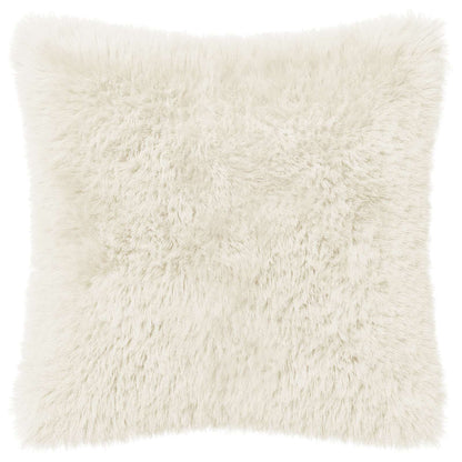 Cushion Cover 6 pcs HEERLEN White 30 x 30 cm PV Fleece