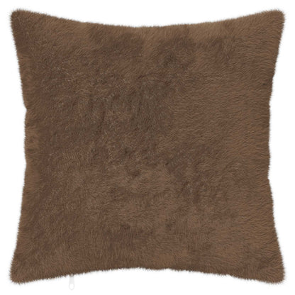 Cushion Cover 6 pcs HEERLEN Light Brown 30 x 30 cm