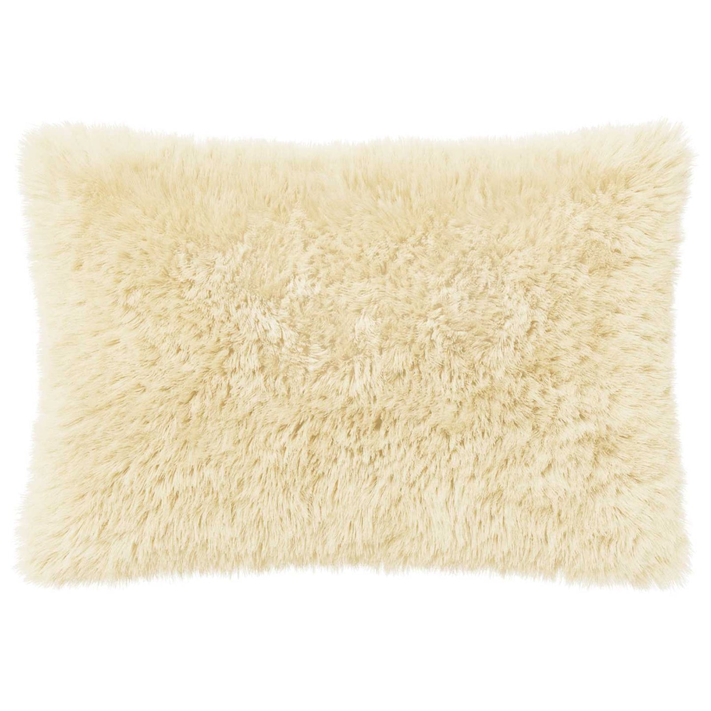 Cushion Cover 6 pcs HEERLEN Cream 30 x 50 cm PV Fleece
