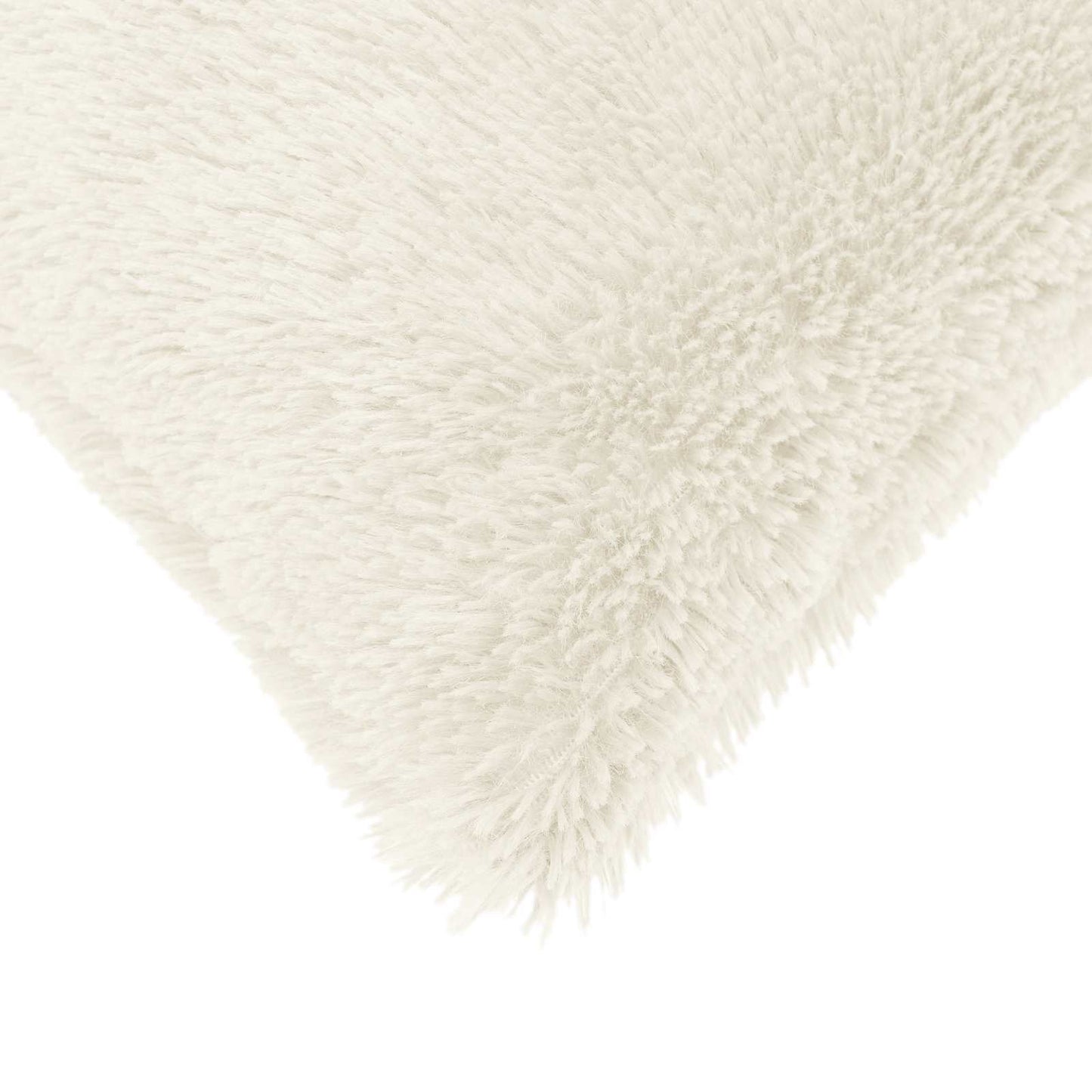Cushion Cover 6 pcs HEERLEN White 30 x 50 cm PV Fleece