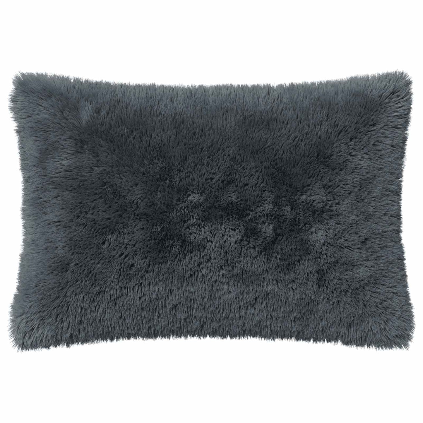 Cushion Cover 6 pcs HEERLEN Anthracite 30 x 50 cm PV Fleece
