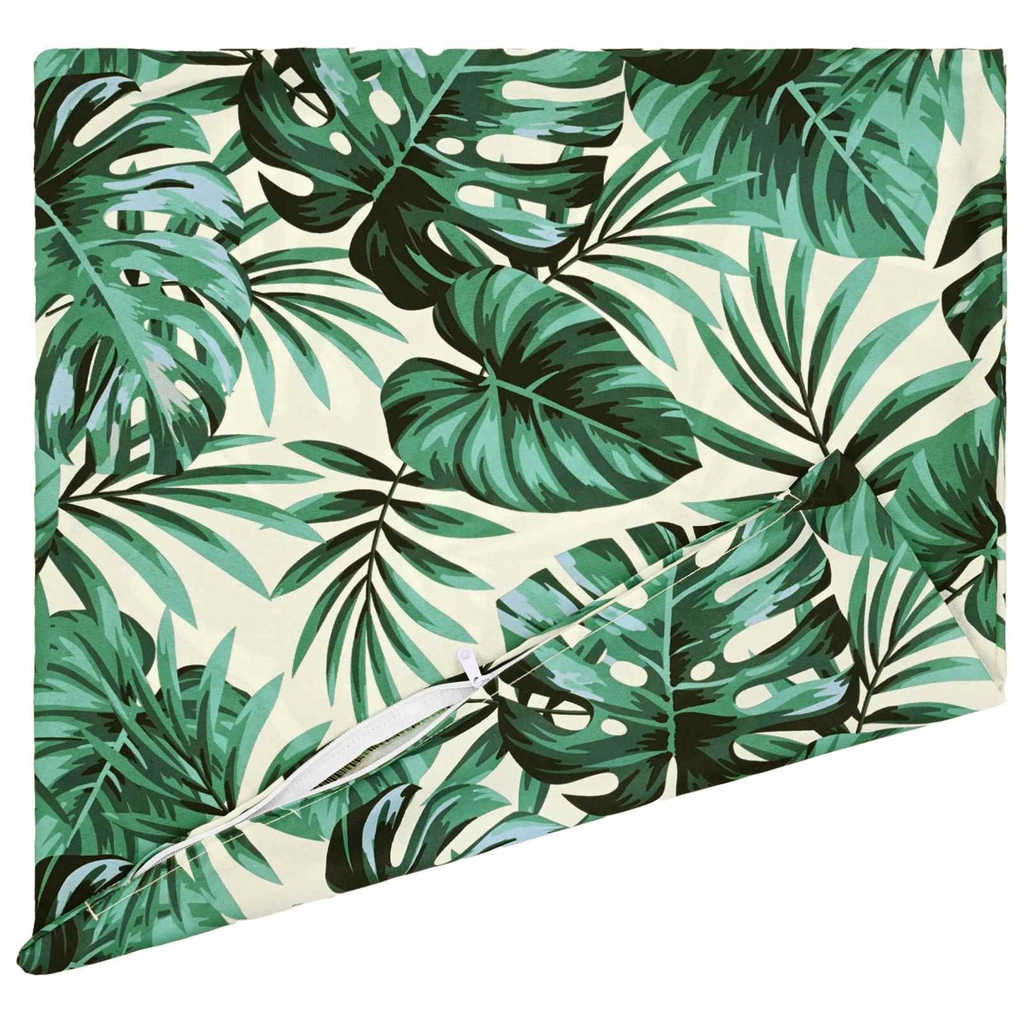 Cushion Cover 6 pcs HEERLEN Leaf Pattern 35 x 35 cm Polyester