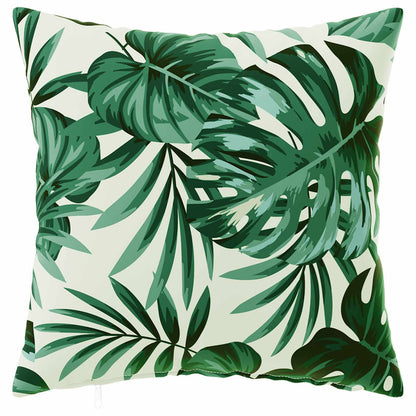 Cushion Cover 6 pcs HEERLEN Leaf Pattern 35 x 35 cm Polyester