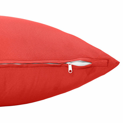Cushion Cover 6 pcs HEERLEN Red 35 x 35 cm Polyester