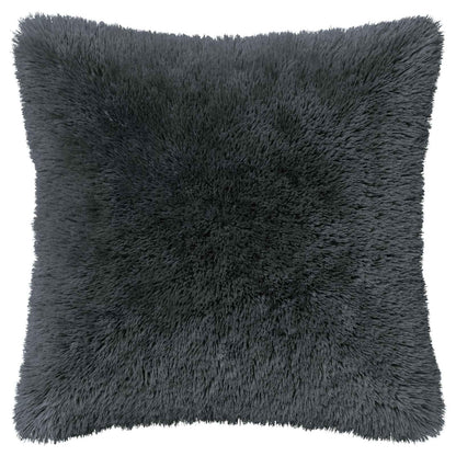 Cushion Cover 2 pcs HEERLEN Anthracite 35 x 35 cm PV Fleece