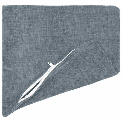 Cushion Cover 12 pcs HEERLEN Light Blue 40 x 40 cm