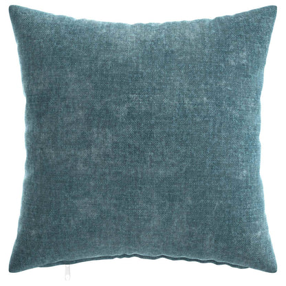 Cushion Cover 12 pcs HEERLEN Blue 40 x 40 cm Chenille Fabric