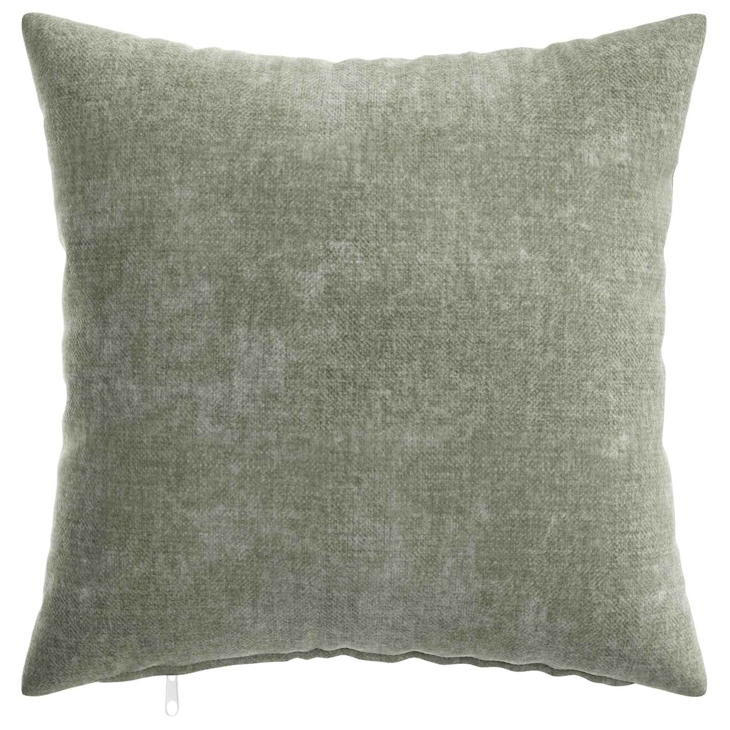 Cushion Cover 12 pcs HEERLEN Green 40 x 40 cm Chenille Fabric
