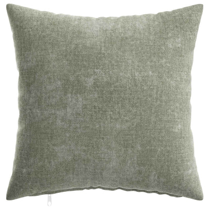 Cushion Cover 12 pcs HEERLEN Green 40 x 40 cm Chenille Fabric