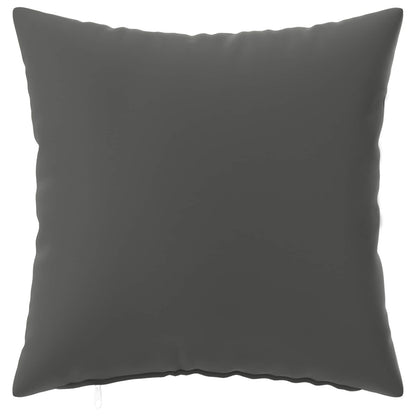 Cushion Cover 2 pcs HEERLEN Anthracite 40 x 40 cm Polyester