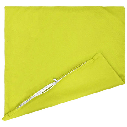 Cushion Cover 12 pcs HEERLEN Bright Green 40 x 40 cm Polyester