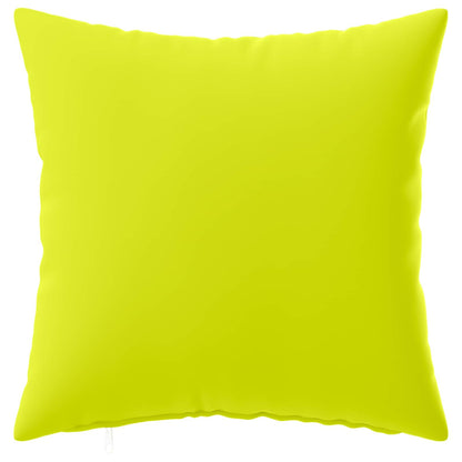 Cushion Cover 12 pcs HEERLEN Bright Green 40 x 40 cm Polyester