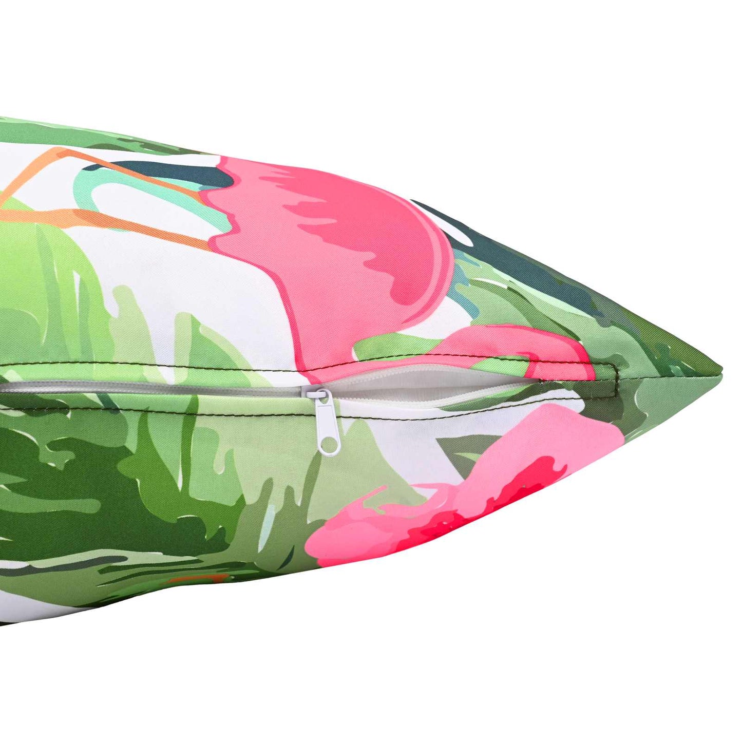 Cushion Cover 6 pcs HEERLEN Black 40 x 40 cm Polyester