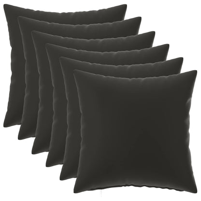 Cushion Cover 6 pcs HEERLEN Multicolour 40 x 40 cm Polyester