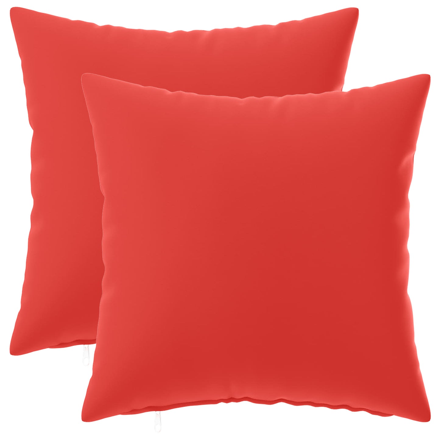 Cushion Cover 2 pcs HEERLEN Red 40 x 40 cm Polyester
