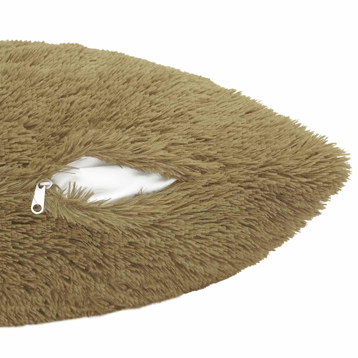 Cushion Cover 6 pcs HEERLEN Light Green 40 x 40 cm PV Fleece