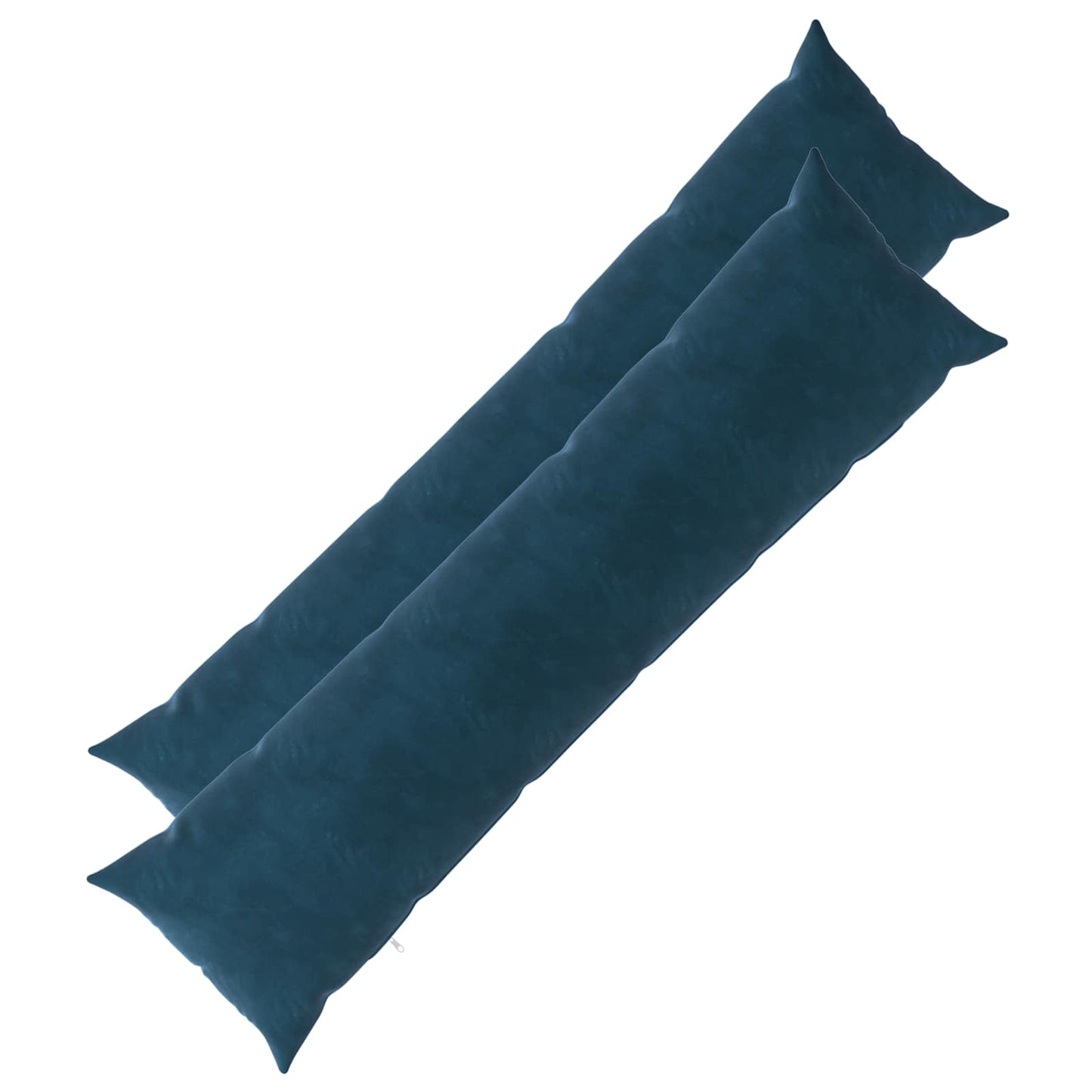 Cushion Cover 2 pcs HEERLEN Blue 40 x 145 cm Velvet
