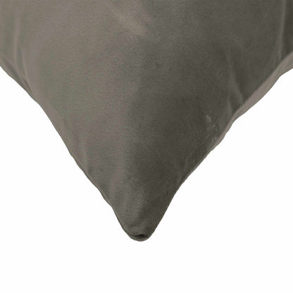 Cushion Cover 2 pcs HEERLEN Light Grey 40 x 145 cm Velvet