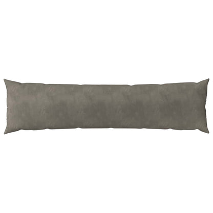 Cushion Cover 2 pcs HEERLEN Light Grey 40 x 145 cm Velvet