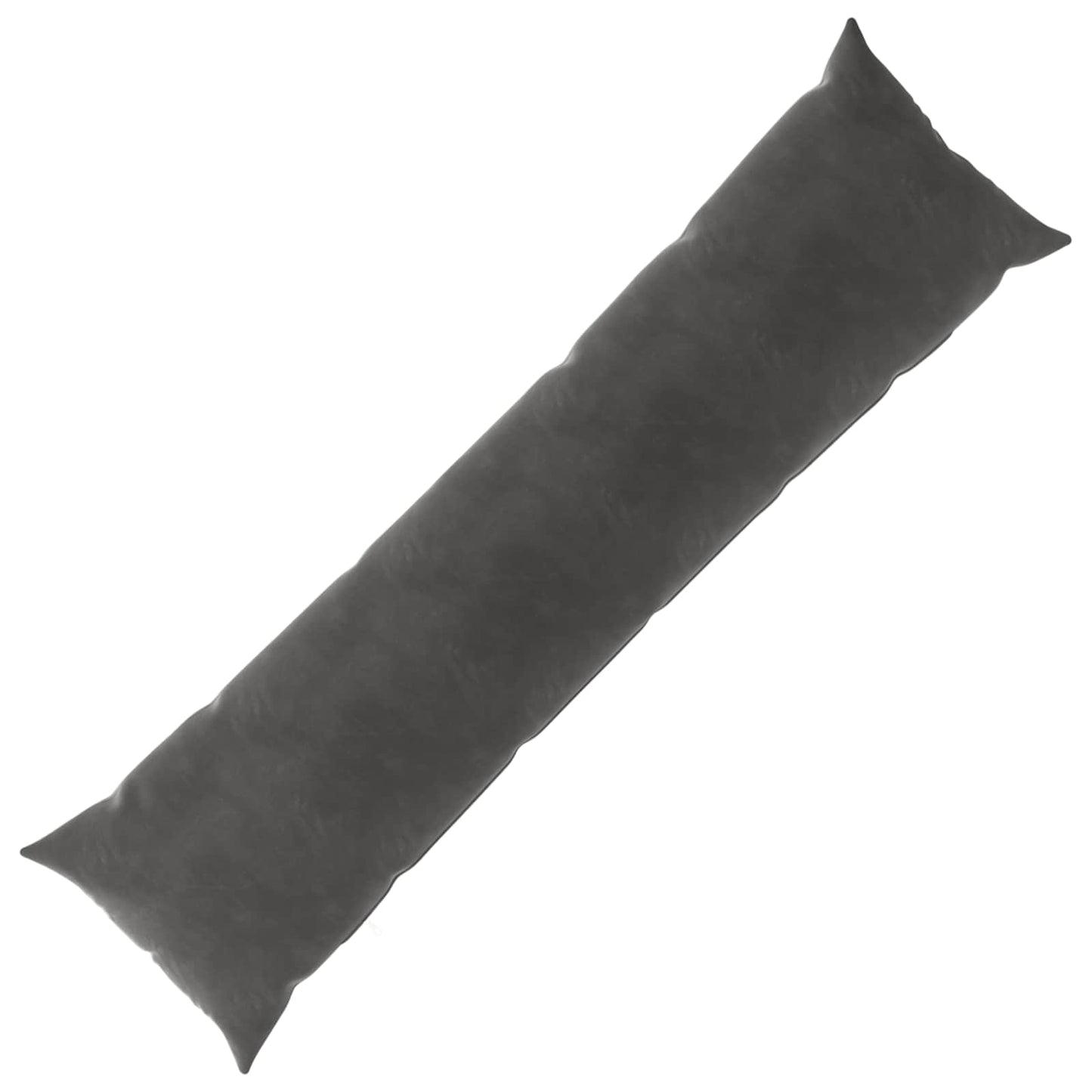 Cushion Cover HEERLEN Dark Grey 40 x 145 cm Velvet
