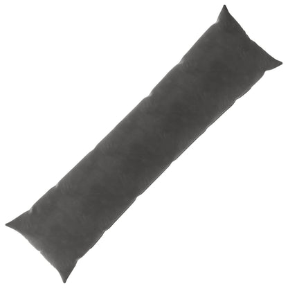 Cushion Cover HEERLEN Dark Grey 40 x 145 cm Velvet