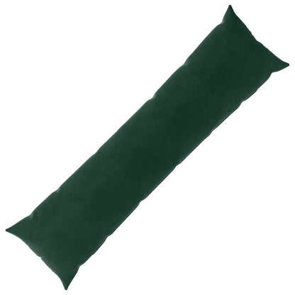Cushion Cover HEERLEN Dark Green 40 x 145 cm Velvet