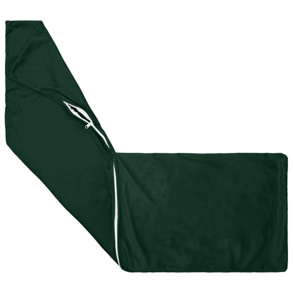 Cushion Cover 2 pcs HEERLEN Dark Green 40 x 145 cm Velvet