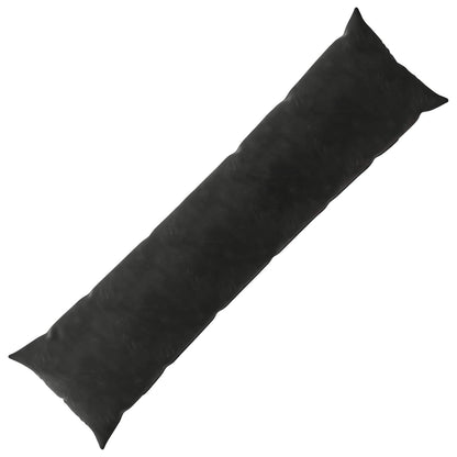 Cushion Cover HEERLEN Black 40 x 145 cm Velvet