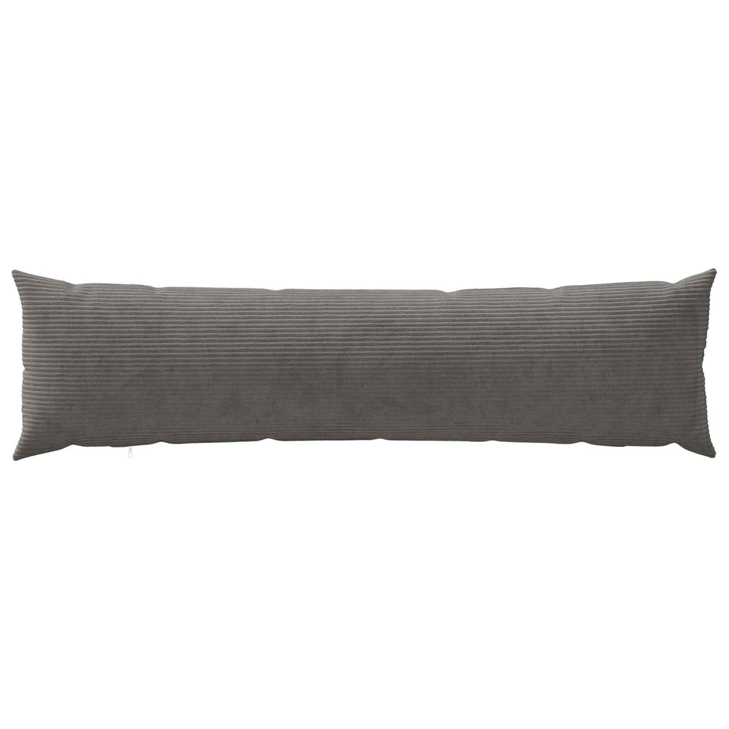 Cushion Cover 2 pcs HEERLEN Dark Grey 40 x 145 cm Corduroy