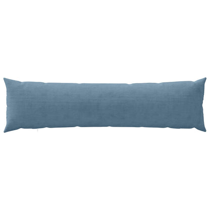 Cushion Cover 2 pcs HEERLEN Blue 40 x 145 cm Corduroy