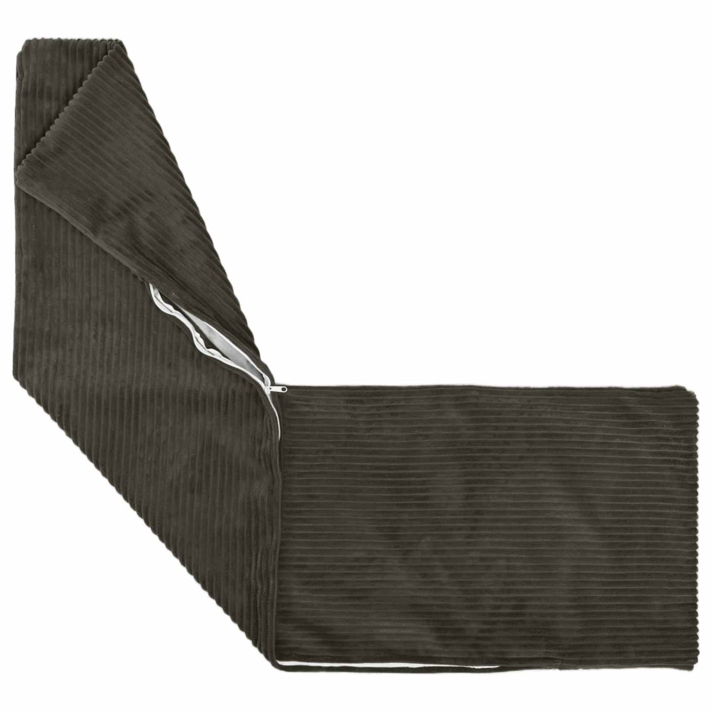 Cushion Cover 2 pcs HEERLEN Anthracite 40 x 145 cm Corduroy