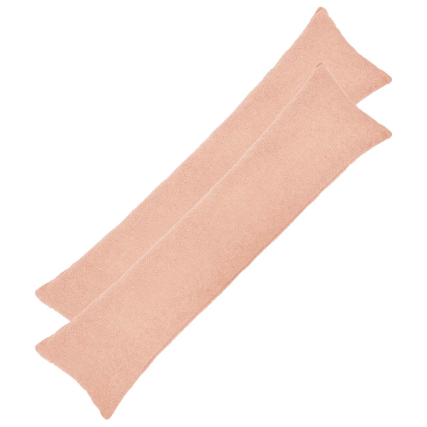Cushion Cover 2 pcs HEERLEN Pink 40 x 145 cm Bouclé