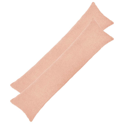 Cushion Cover 2 pcs HEERLEN Pink 40 x 145 cm Bouclé