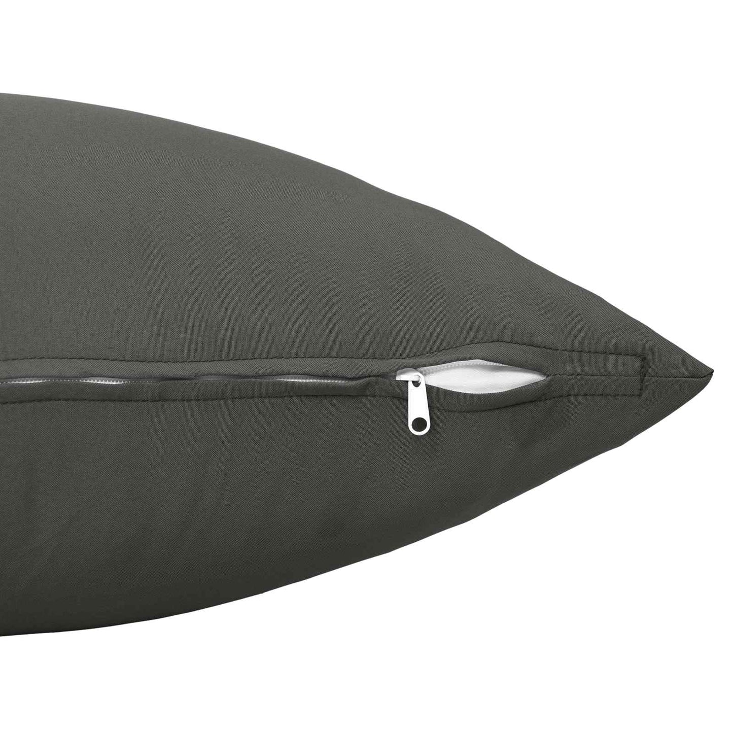 Cushion Cover HEERLEN Anthracite 40 x 145 cm Polyester
