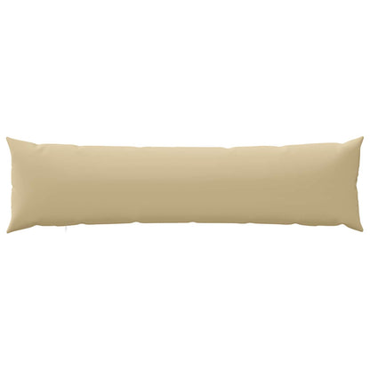 Cushion Cover 2 pcs HEERLEN Beige 40 x 145 cm Polyester