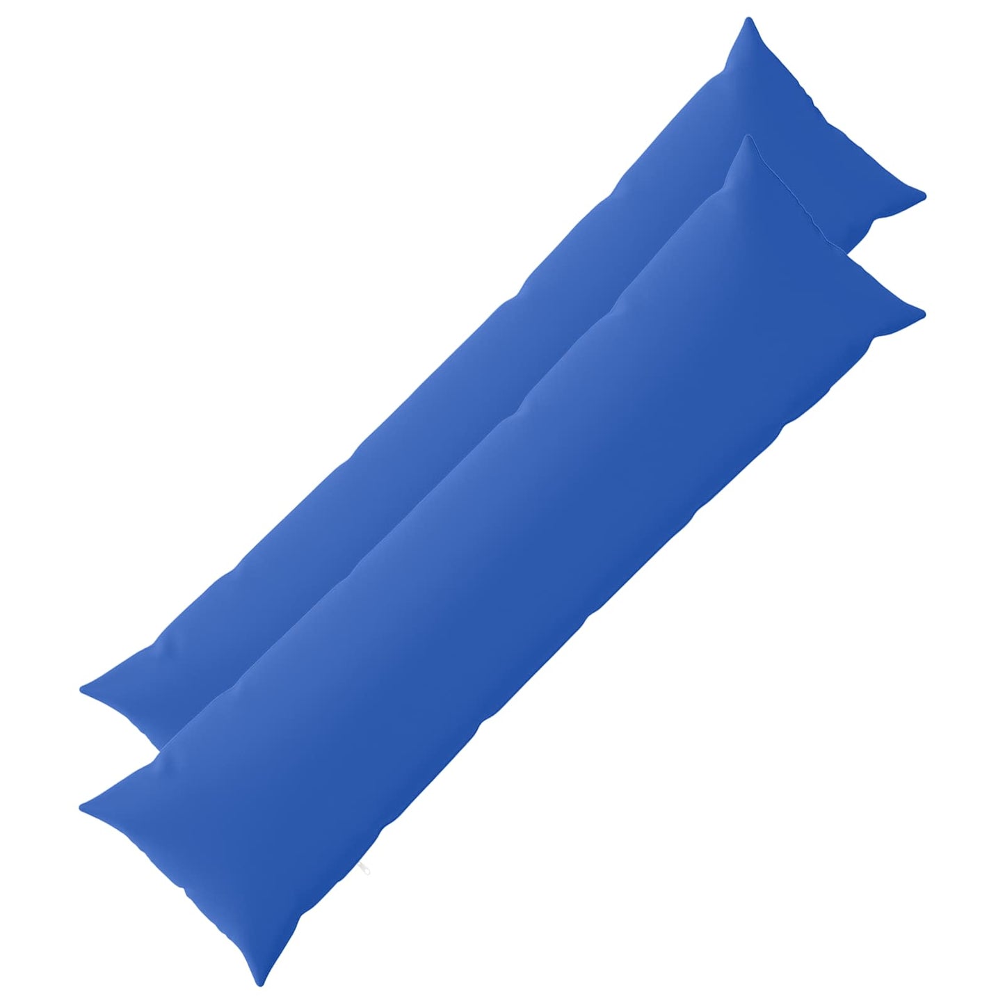 Cushion Cover 2 pcs HEERLEN Royal Blue 40 x 145 cm Polyester