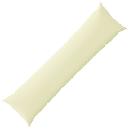 Cushion Cover HEERLEN Cream 40 x 145 cm Polyester