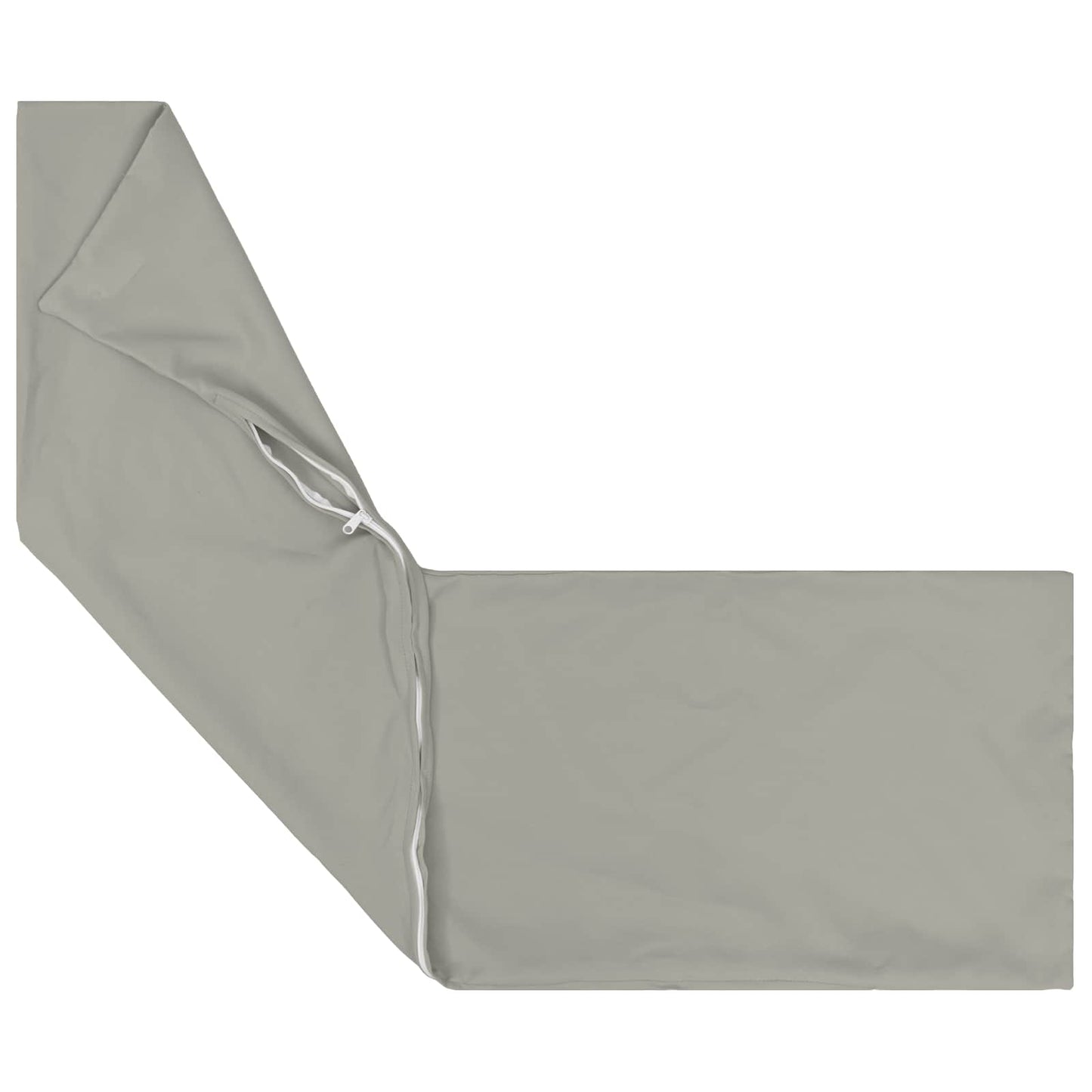 Cushion Cover 2 pcs HEERLEN Grey 40 x 145 cm Polyester